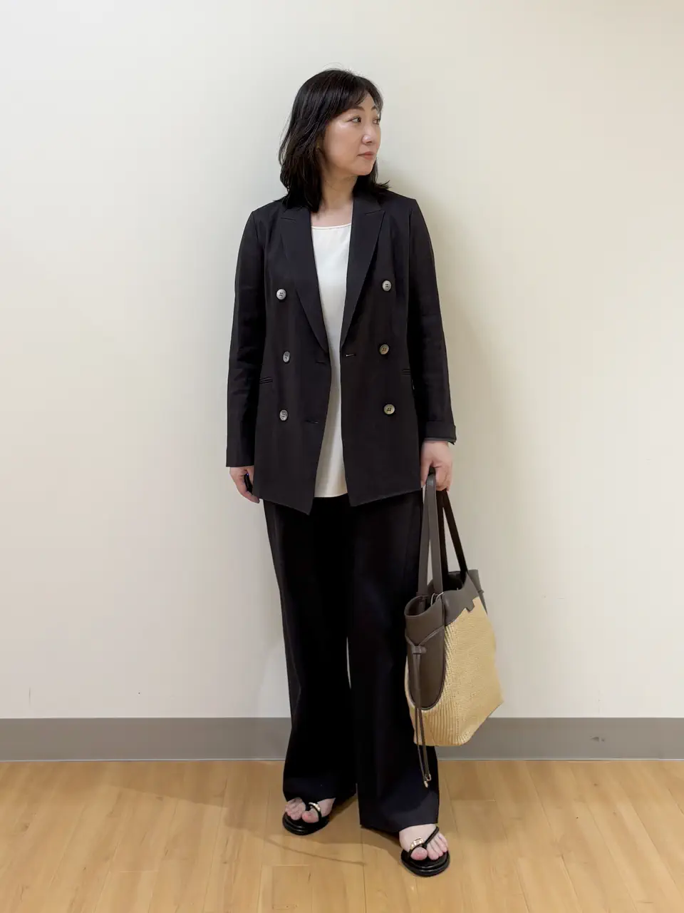 ONWARD CROSSET SELECT TAKI コーディネート画像