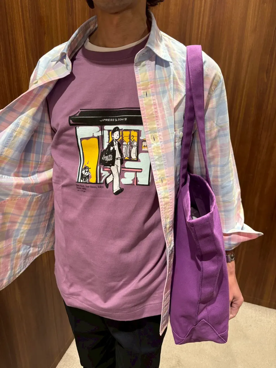 ONWARD CROSSET SELECT 飯嶋 コーディネート画像