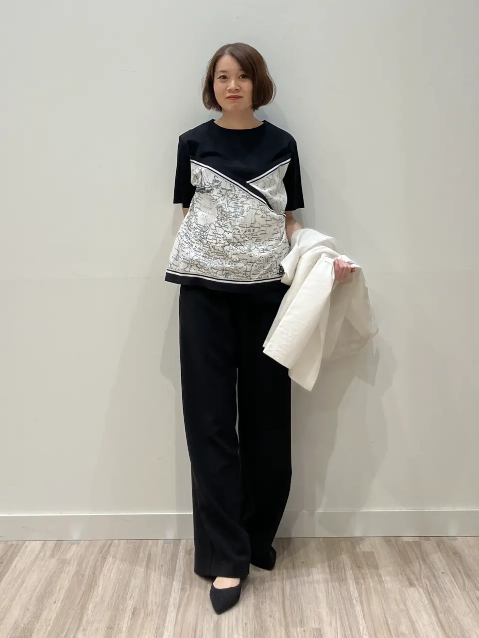 ONWARD CROSSET SELECT 林 コーディネート画像