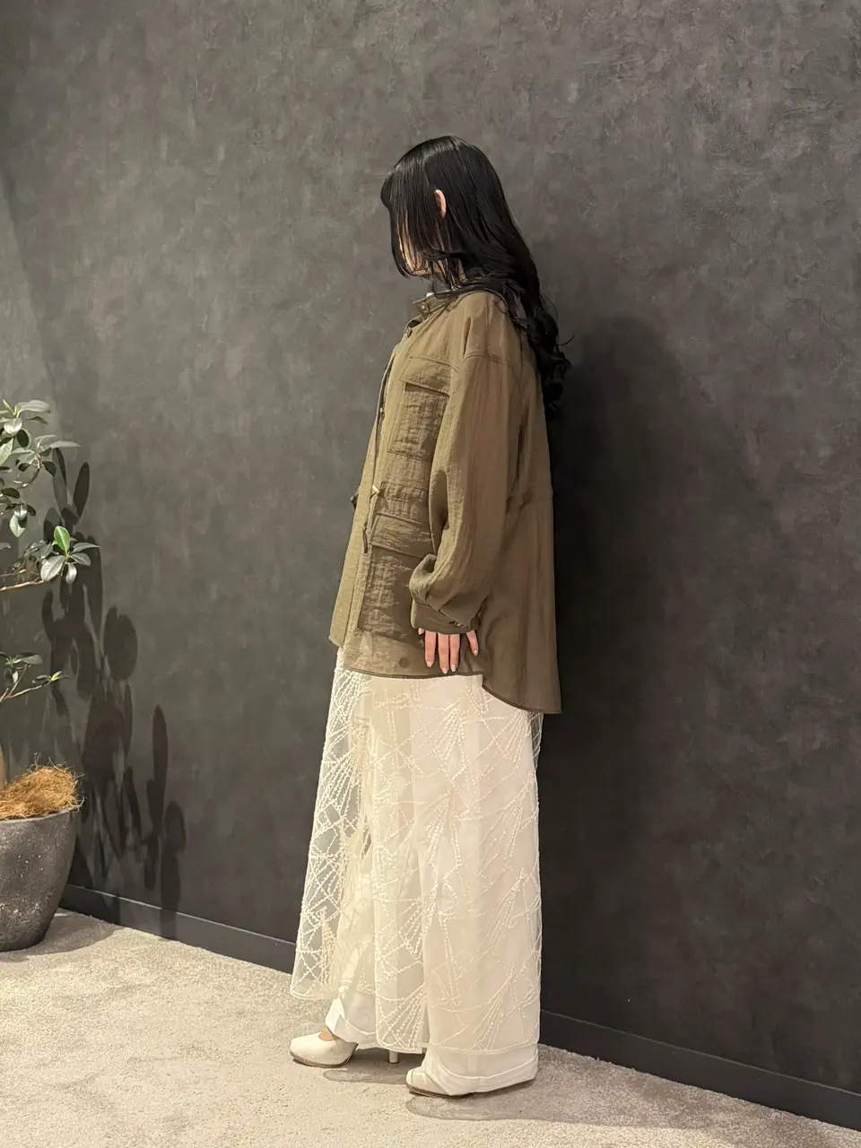 ONWARD CROSSET SELECT みゆき コーディネート画像