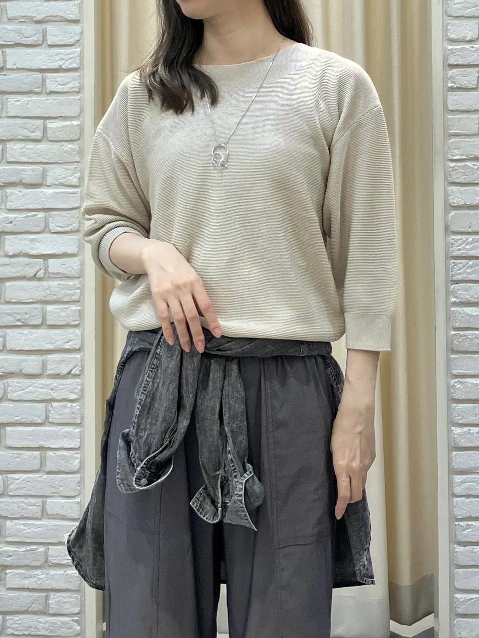 ONWARD CROSSET SELECT 檀 コーディネート画像