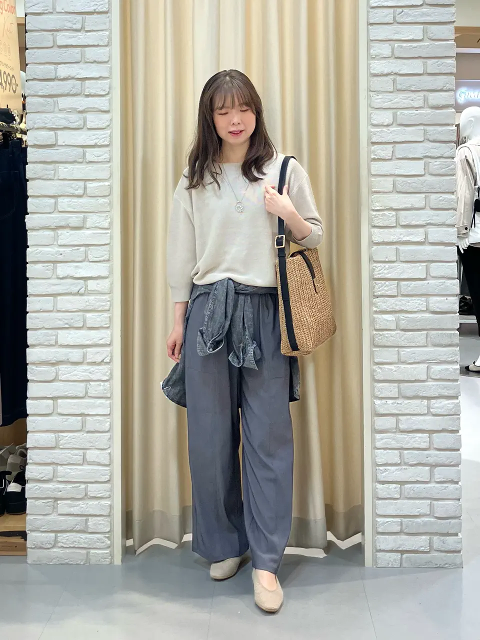 ONWARD CROSSET SELECT 檀 コーディネート画像