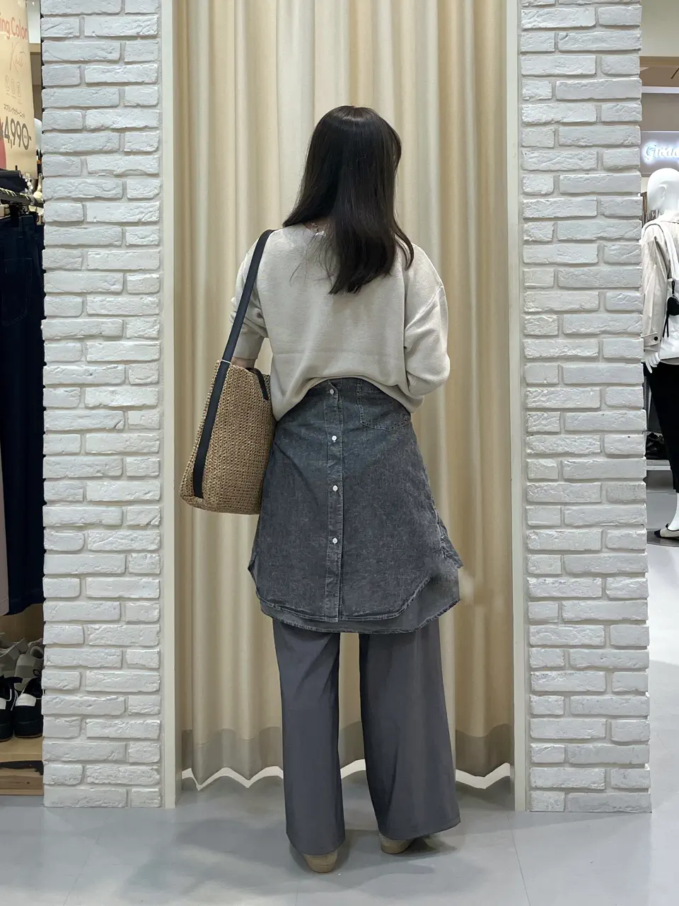 ONWARD CROSSET SELECT 檀 コーディネート画像