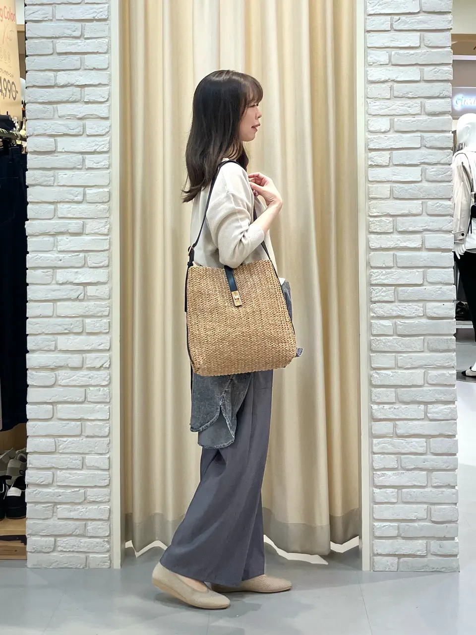 ONWARD CROSSET SELECT 檀 コーディネート画像