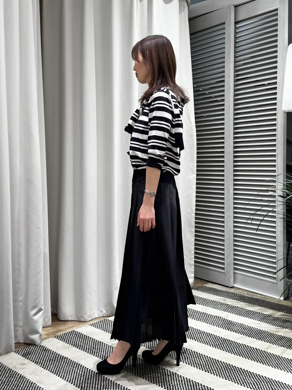 ONWARD CROSSET SELECT KURIYAMA コーディネート画像