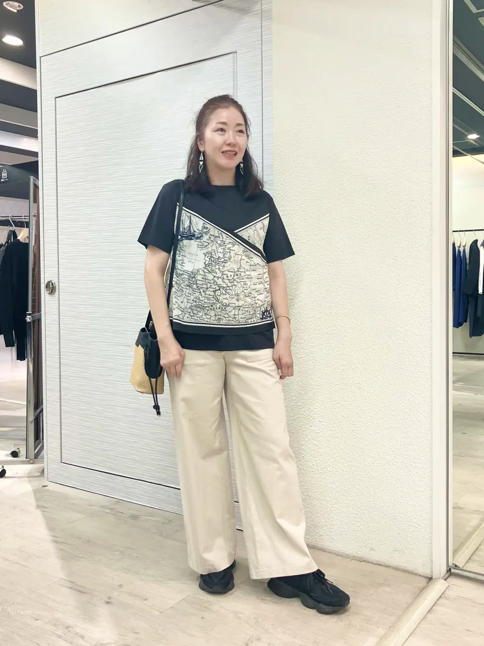  スタッフ コーディネート画像