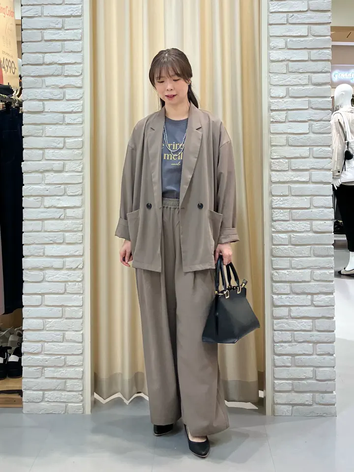 ONWARD CROSSET SELECT 檀 コーディネート画像