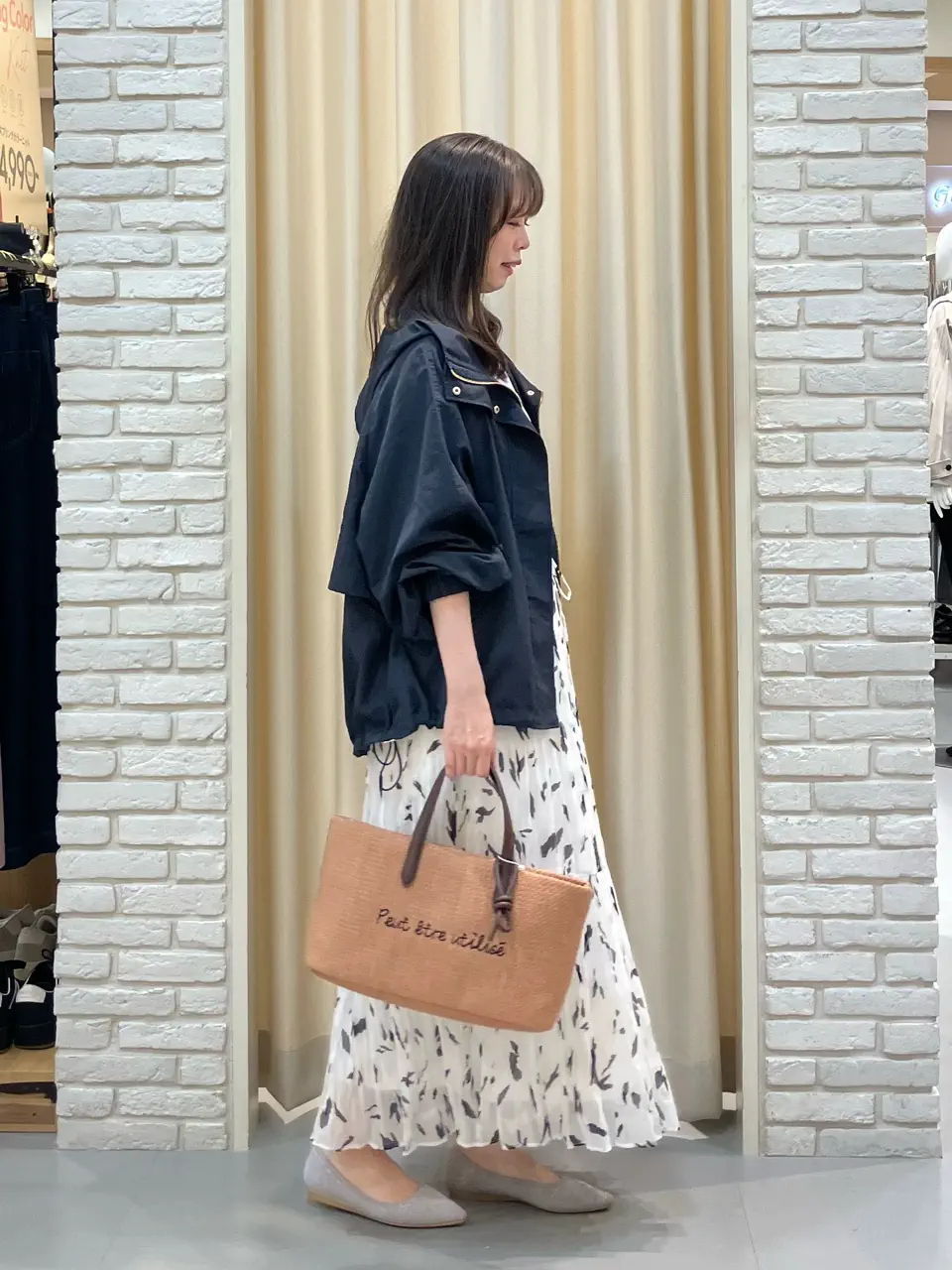 ONWARD CROSSET SELECT 檀 コーディネート画像