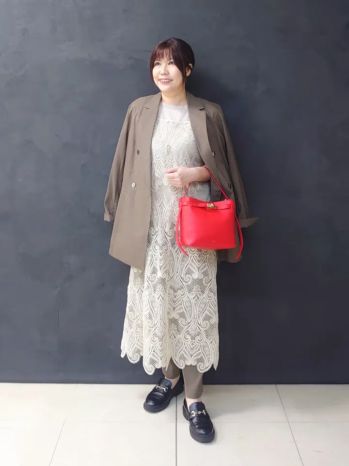 ONWARD CROSSET SELECT 森 コーディネート画像