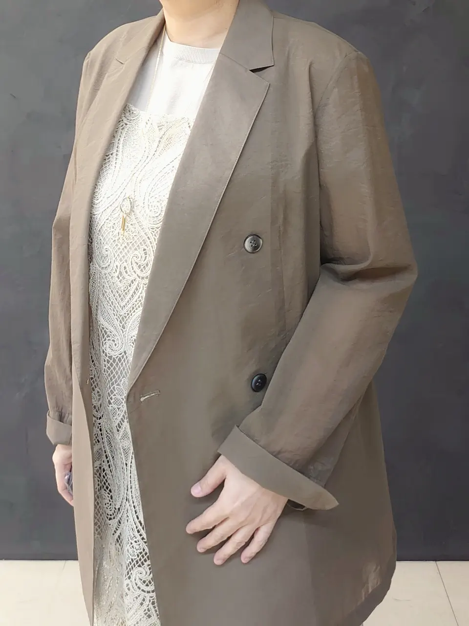 ONWARD CROSSET SELECT 森 コーディネート画像