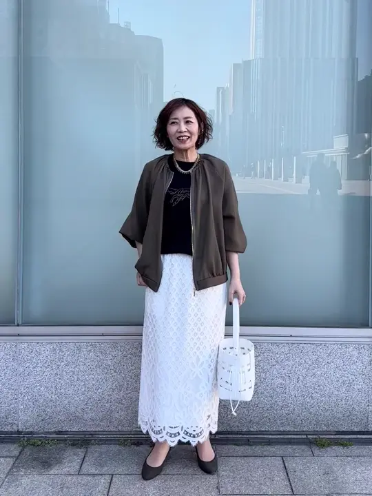 ONWARD CROSSET SELECT maruri コーディネート画像