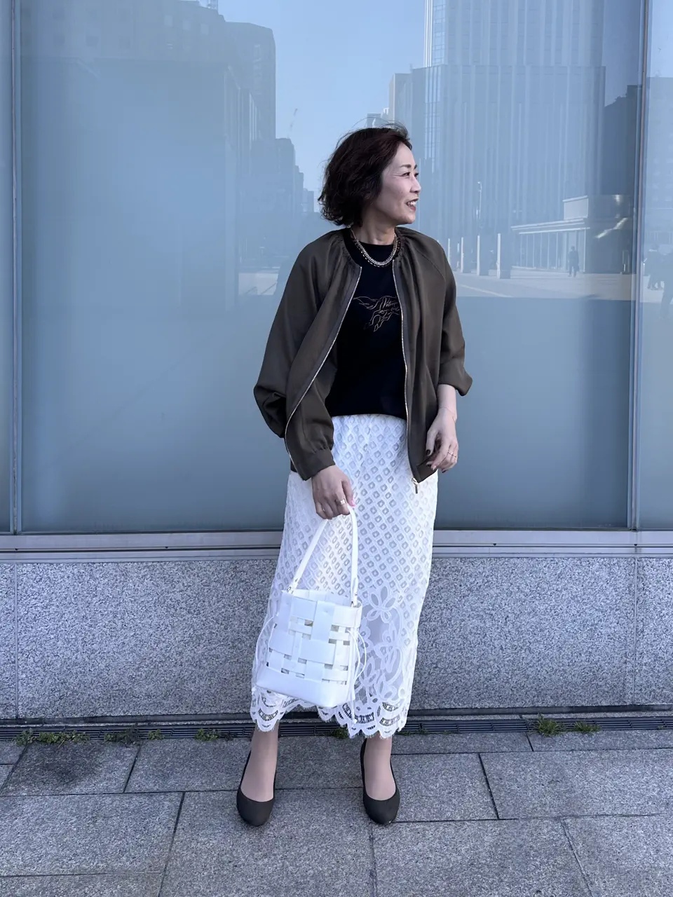 ONWARD CROSSET SELECT maruri コーディネート画像