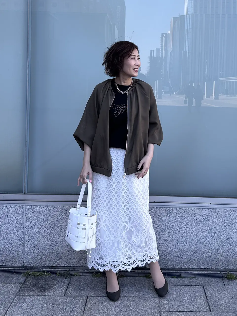 ONWARD CROSSET SELECT maruri コーディネート画像