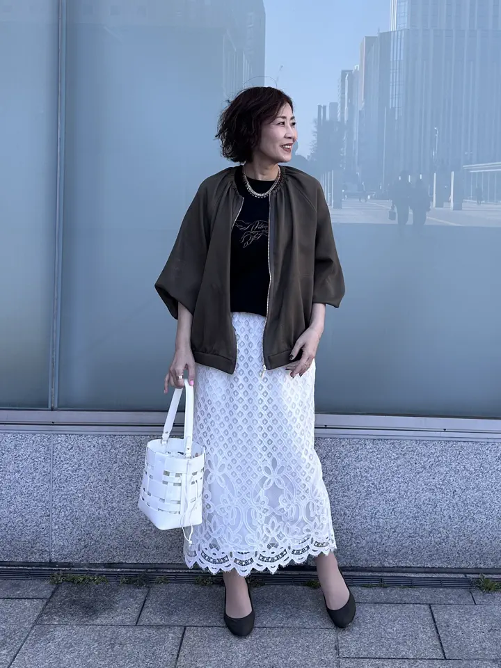 ONWARD CROSSET SELECT maruri コーディネート画像