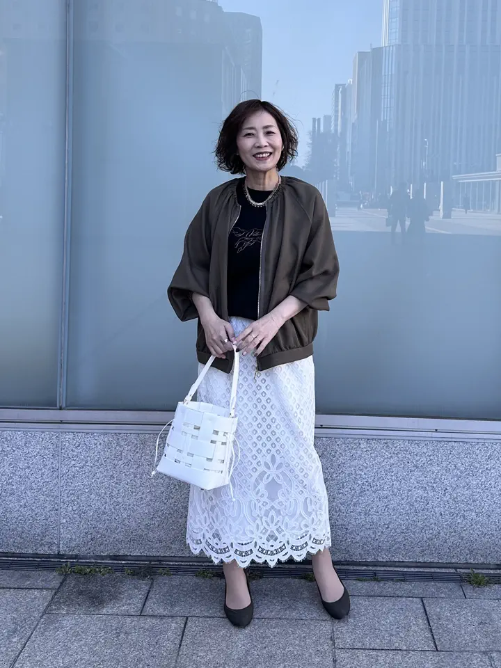 ONWARD CROSSET SELECT maruri コーディネート画像