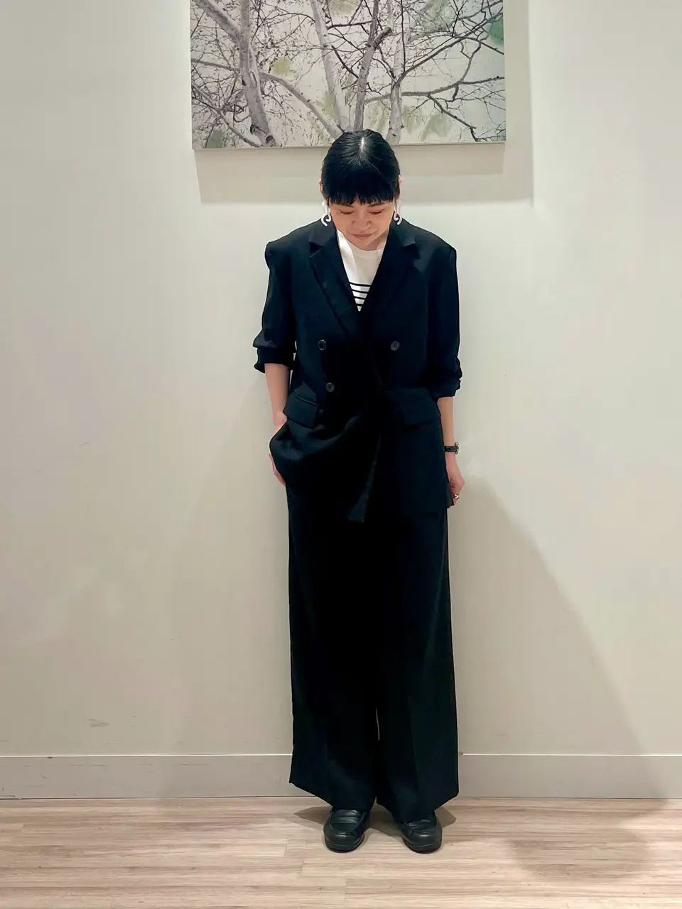 ONWARD CROSSET SELECT 柴尾 コーディネート画像