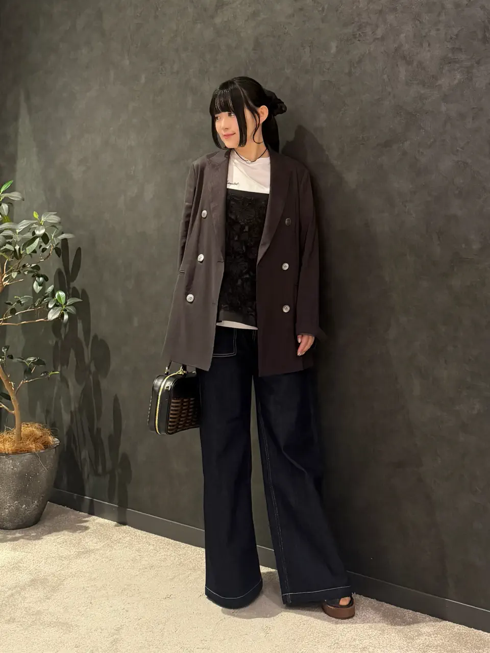 ONWARD CROSSET SELECT みゆき コーディネート画像