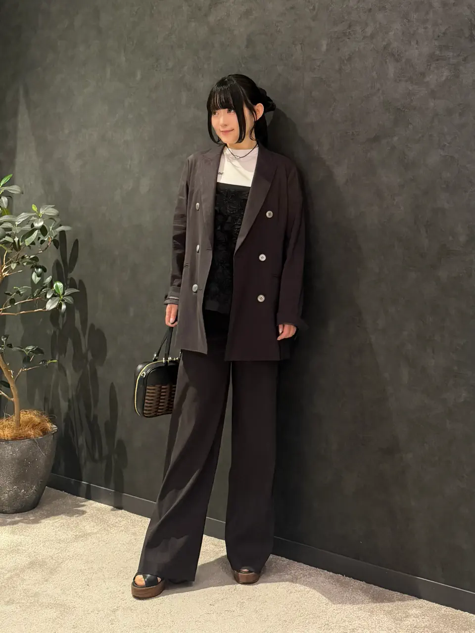 ONWARD CROSSET SELECT みゆき コーディネート画像