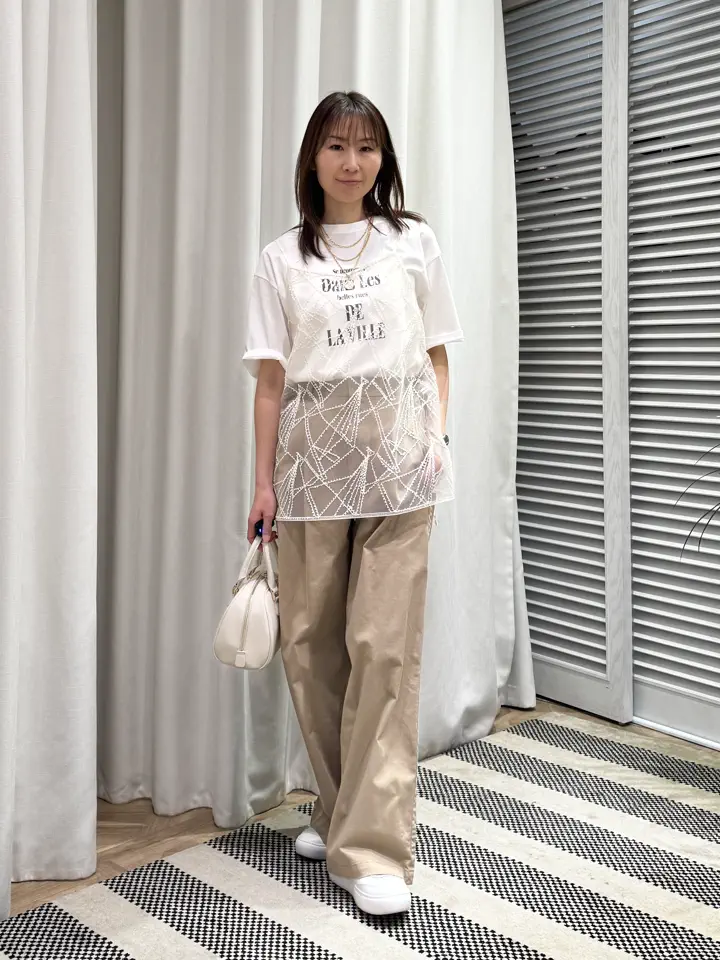 ONWARD CROSSET SELECT KURIYAMA コーディネート画像