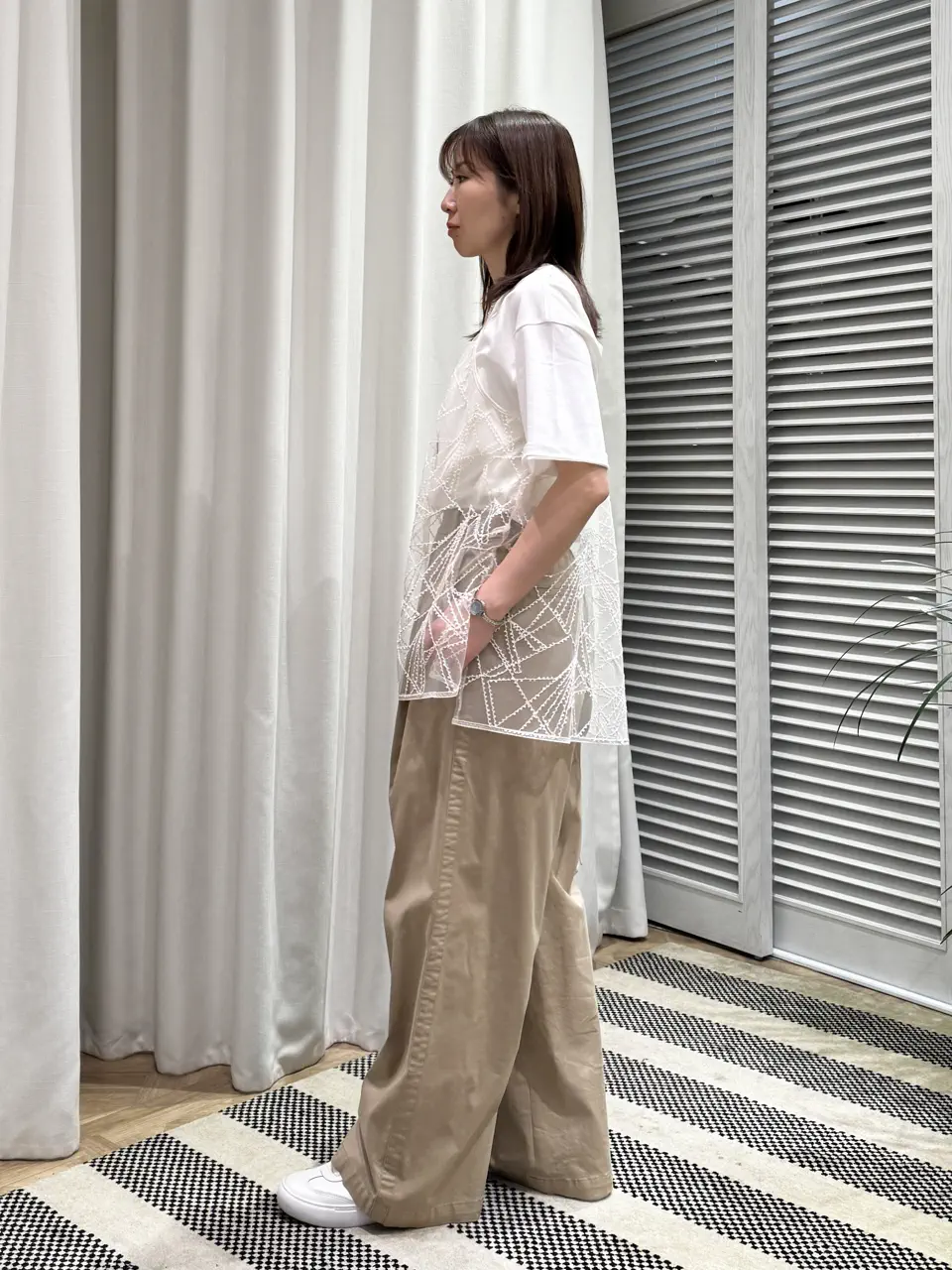 ONWARD CROSSET SELECT KURIYAMA コーディネート画像