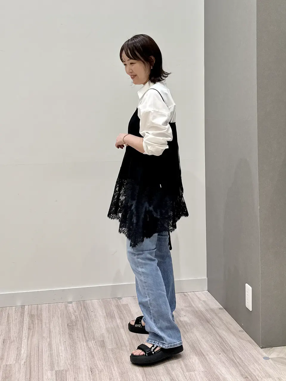 ONWARD CROSSET SELECT フジコ コーディネート画像