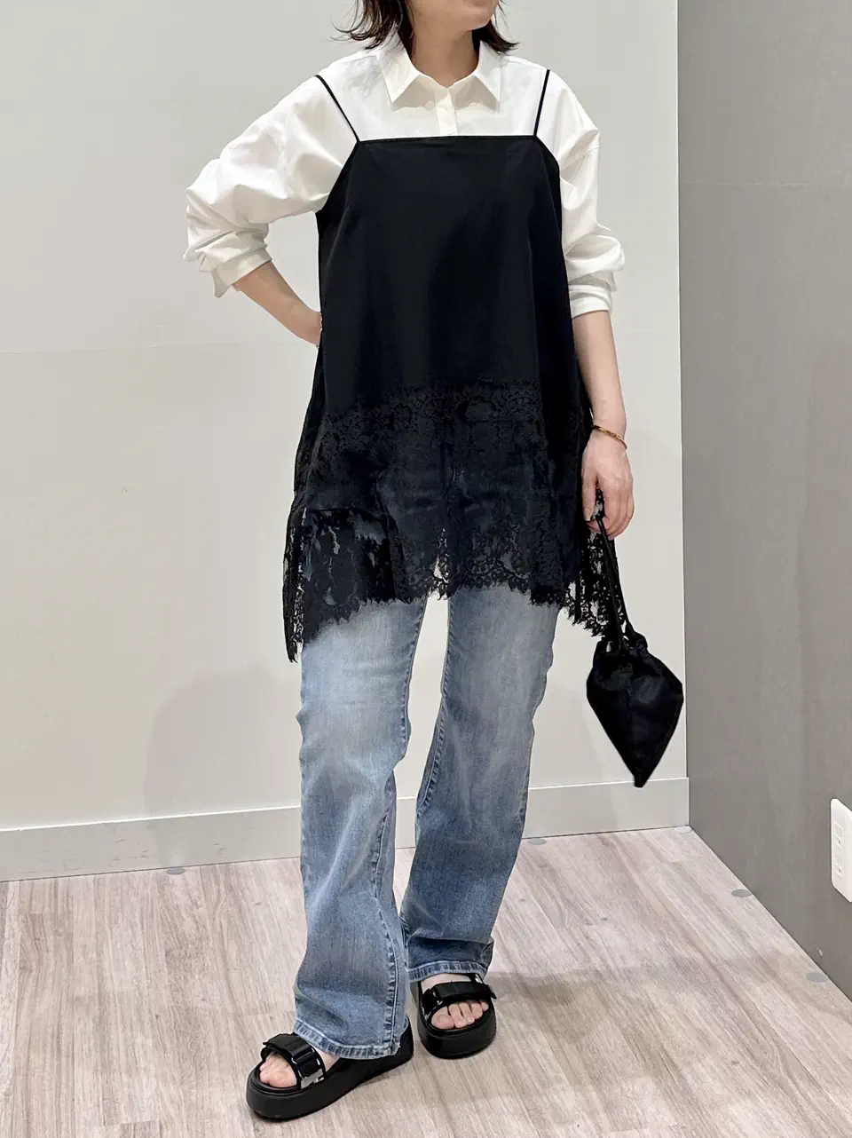 ONWARD CROSSET SELECT フジコ コーディネート画像