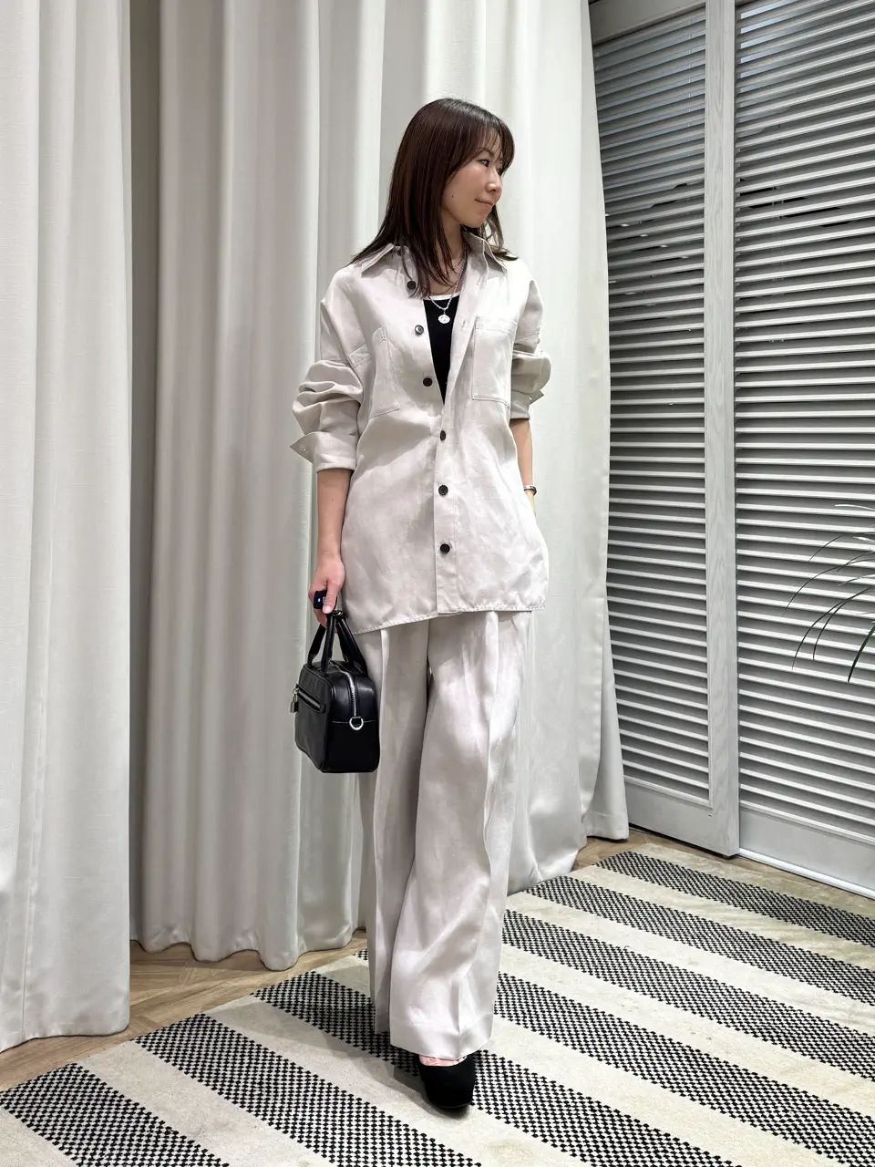 ONWARD CROSSET SELECT KURIYAMA コーディネート画像