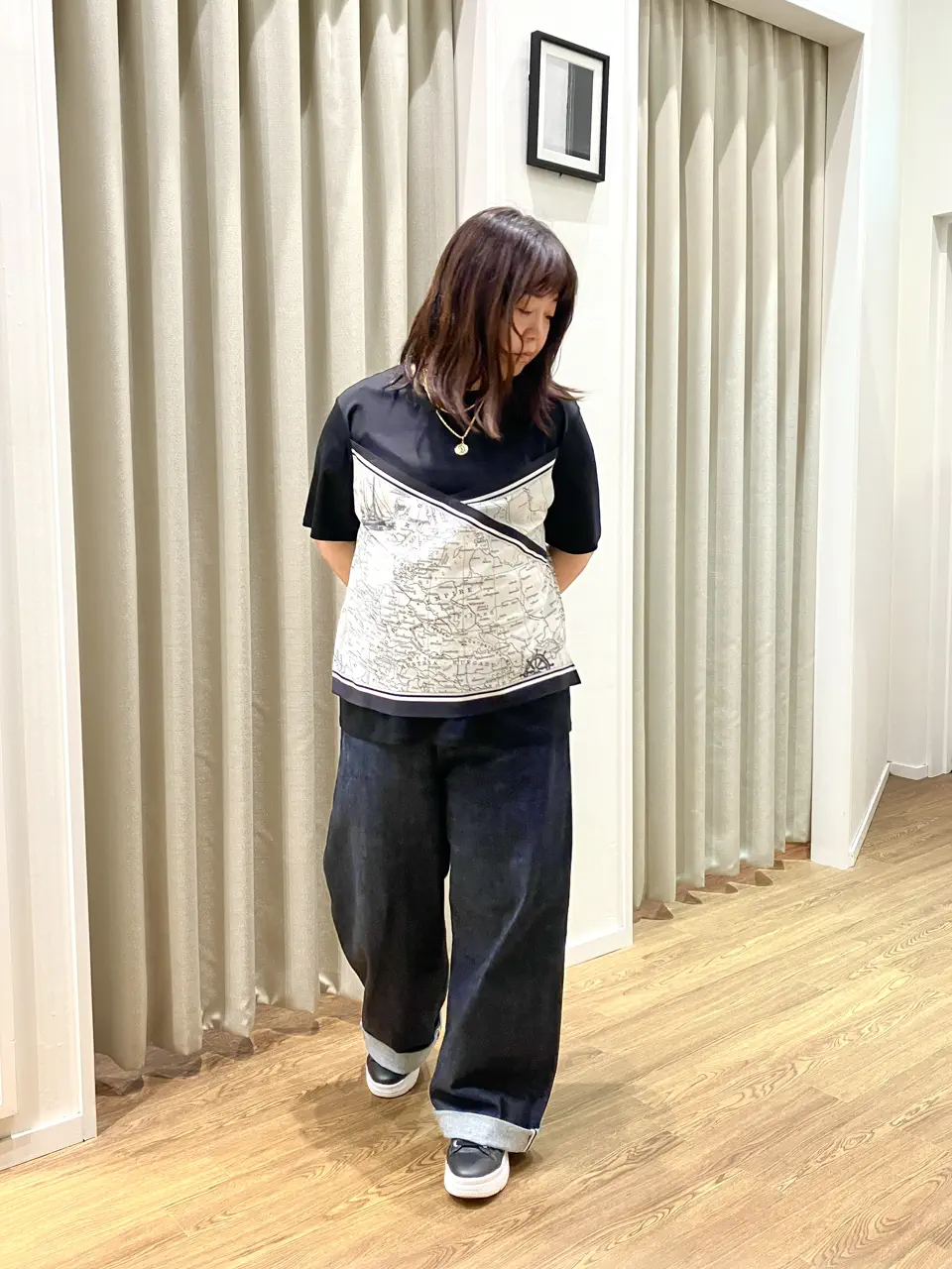 ONWARD CROSSET SELECT 伊藤 コーディネート画像