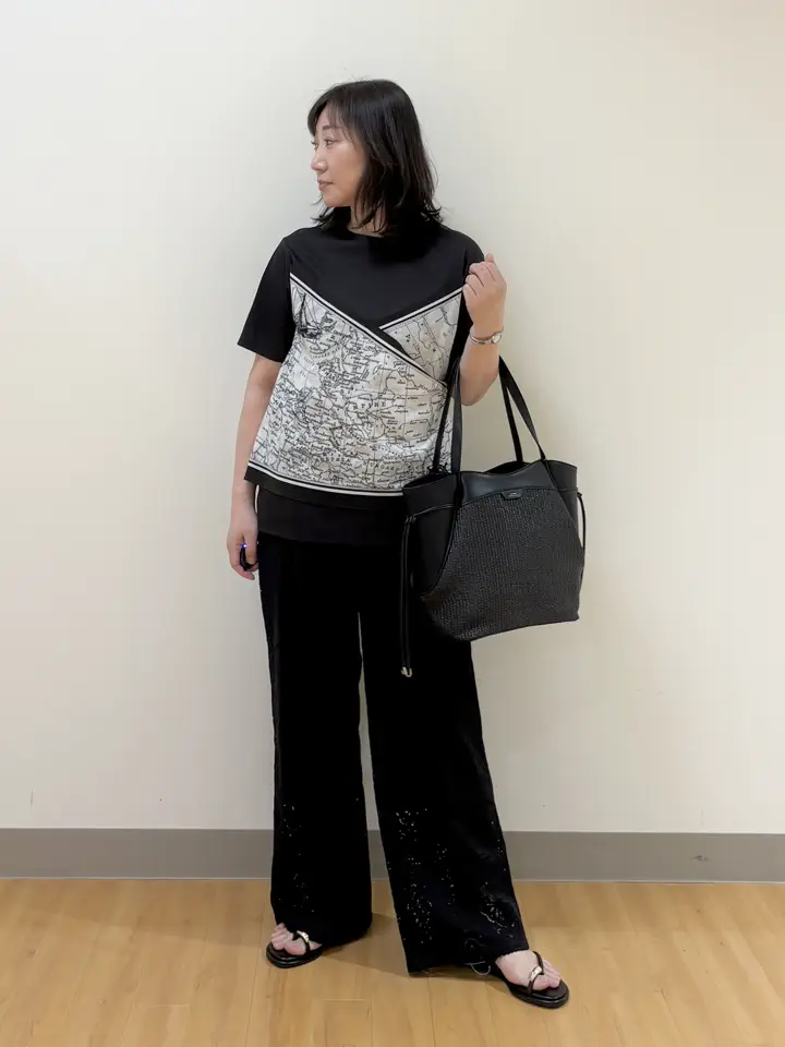 ONWARD CROSSET SELECT TAKI コーディネート画像