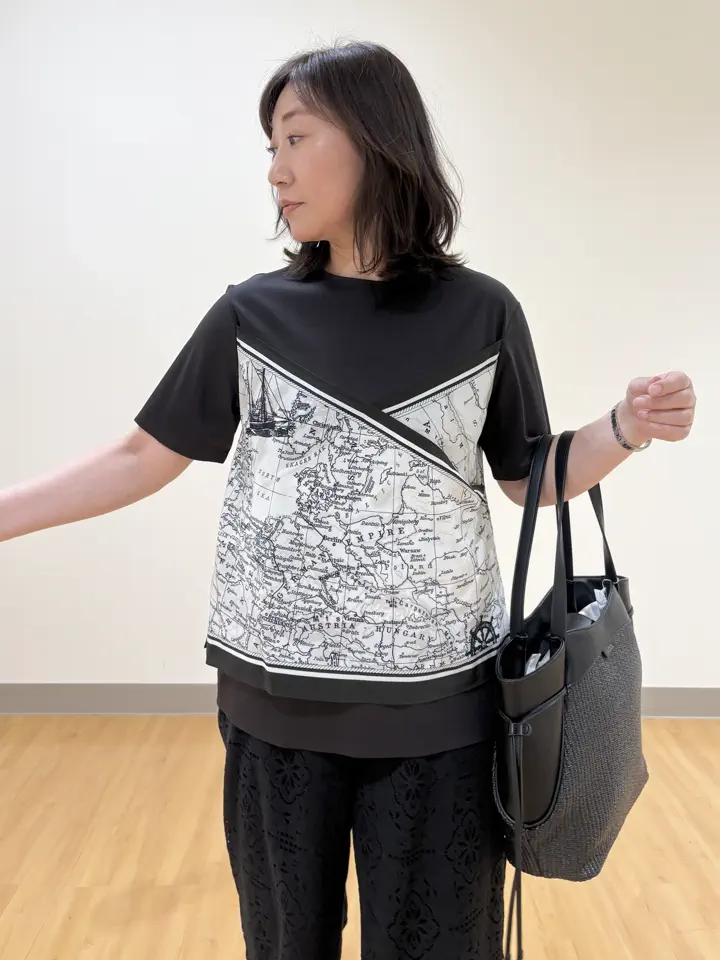 ONWARD CROSSET SELECT TAKI コーディネート画像