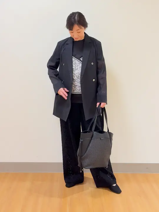 ONWARD CROSSET SELECT TAKI コーディネート画像