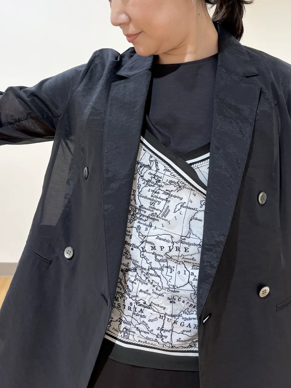 ONWARD CROSSET SELECT TAKI コーディネート画像