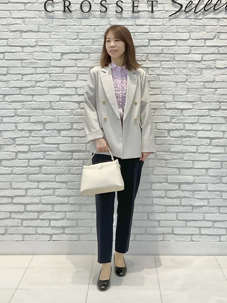 ONWARD CROSSET SELECT IZUMI コーディネート画像