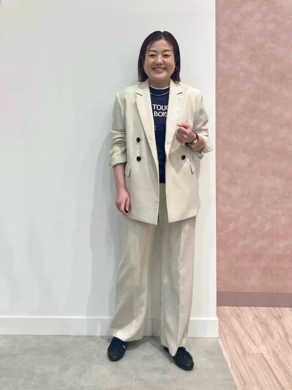 ONWARD CROSSET SELECT 野村 コーディネート画像