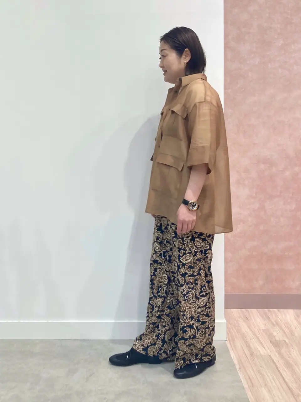 ONWARD CROSSET SELECT 野村 コーディネート画像