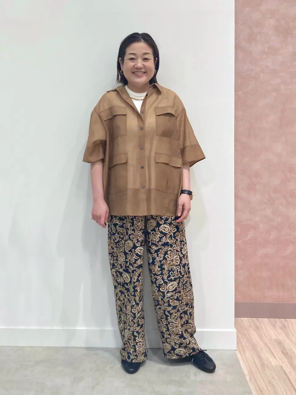 ONWARD CROSSET SELECT 野村 コーディネート画像