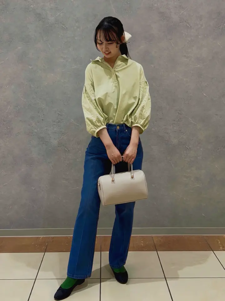 ONWARD CROSSET SELECT HANA コーディネート画像