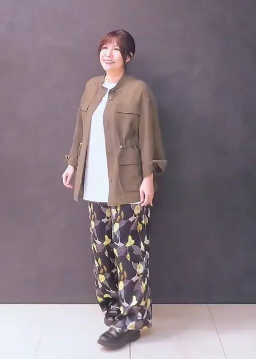 ONWARD CROSSET SELECT 森 コーディネート画像