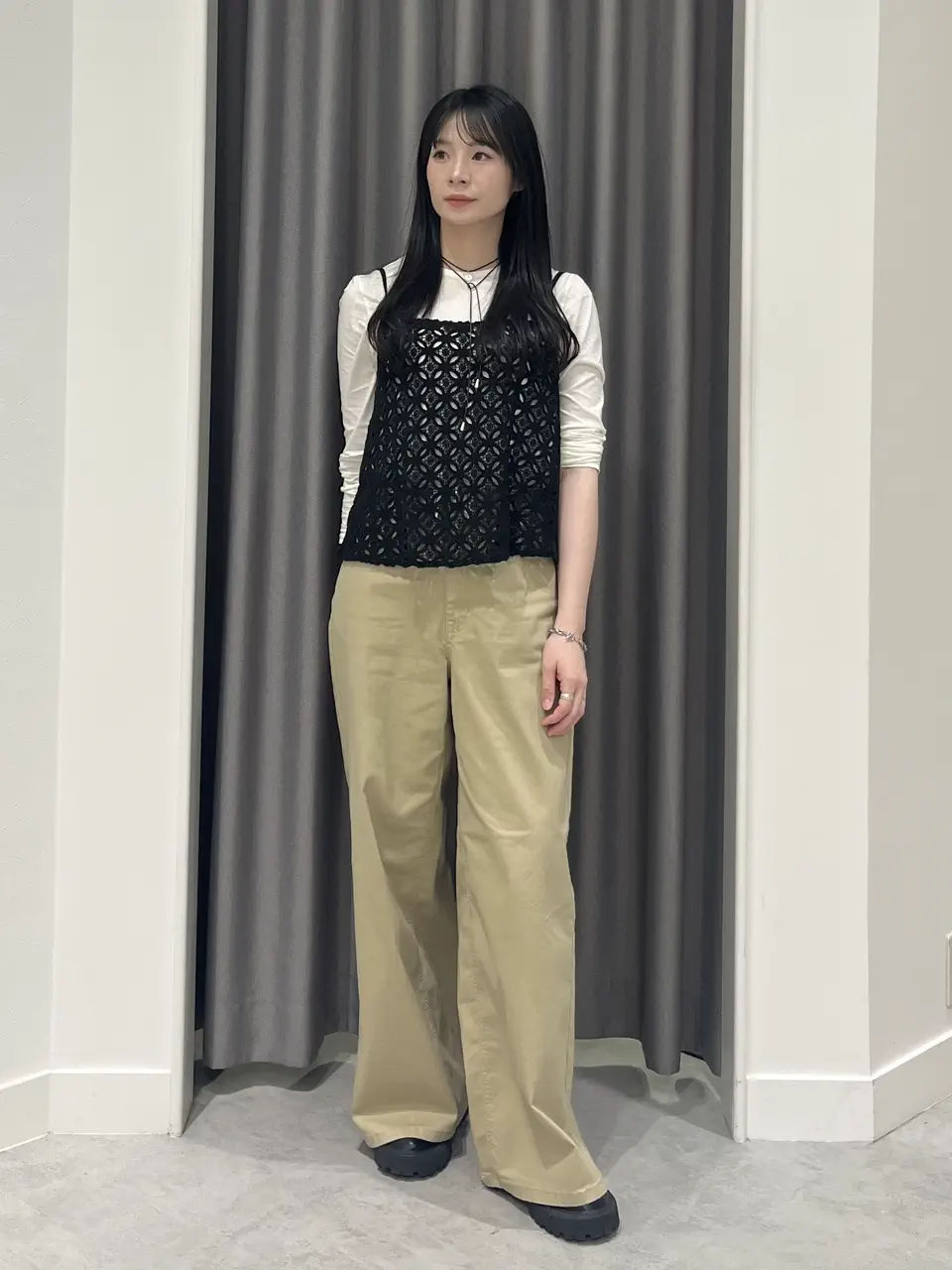 ONWARD CROSSET SELECT AI コーディネート画像