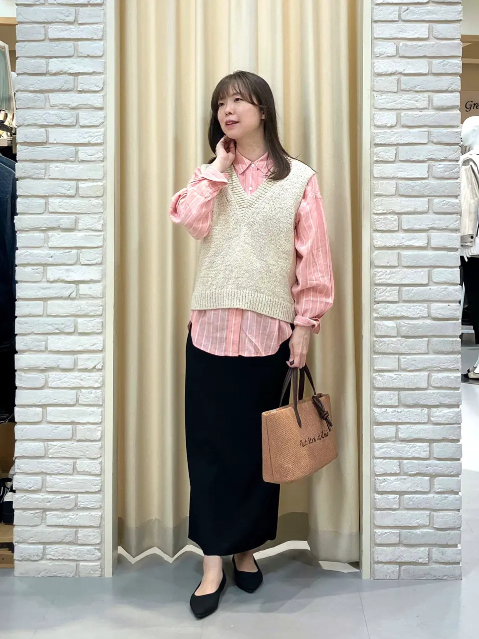  檀 コーディネート画像