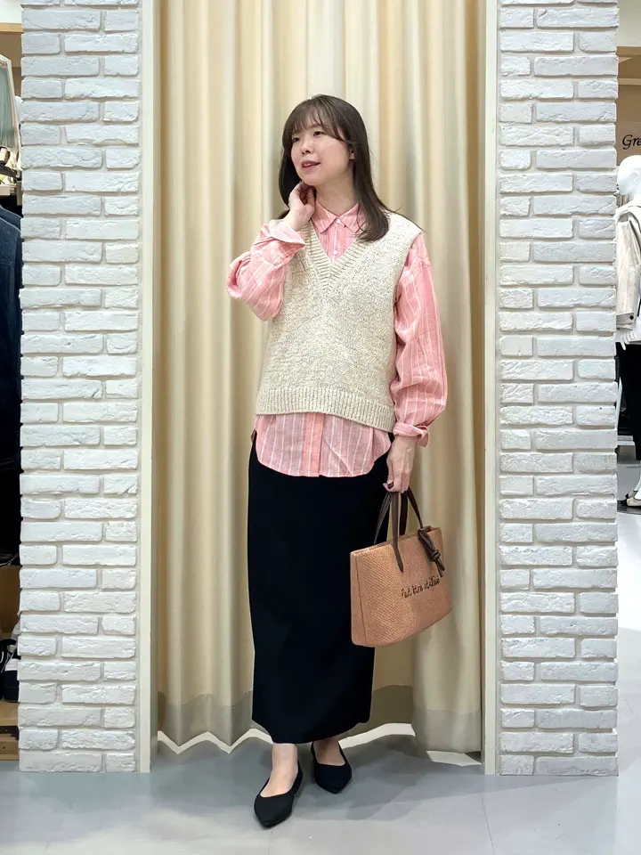 ONWARD CROSSET SELECT 檀 コーディネート画像