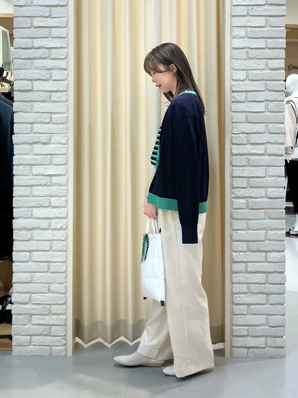 ONWARD CROSSET SELECT 檀 コーディネート画像