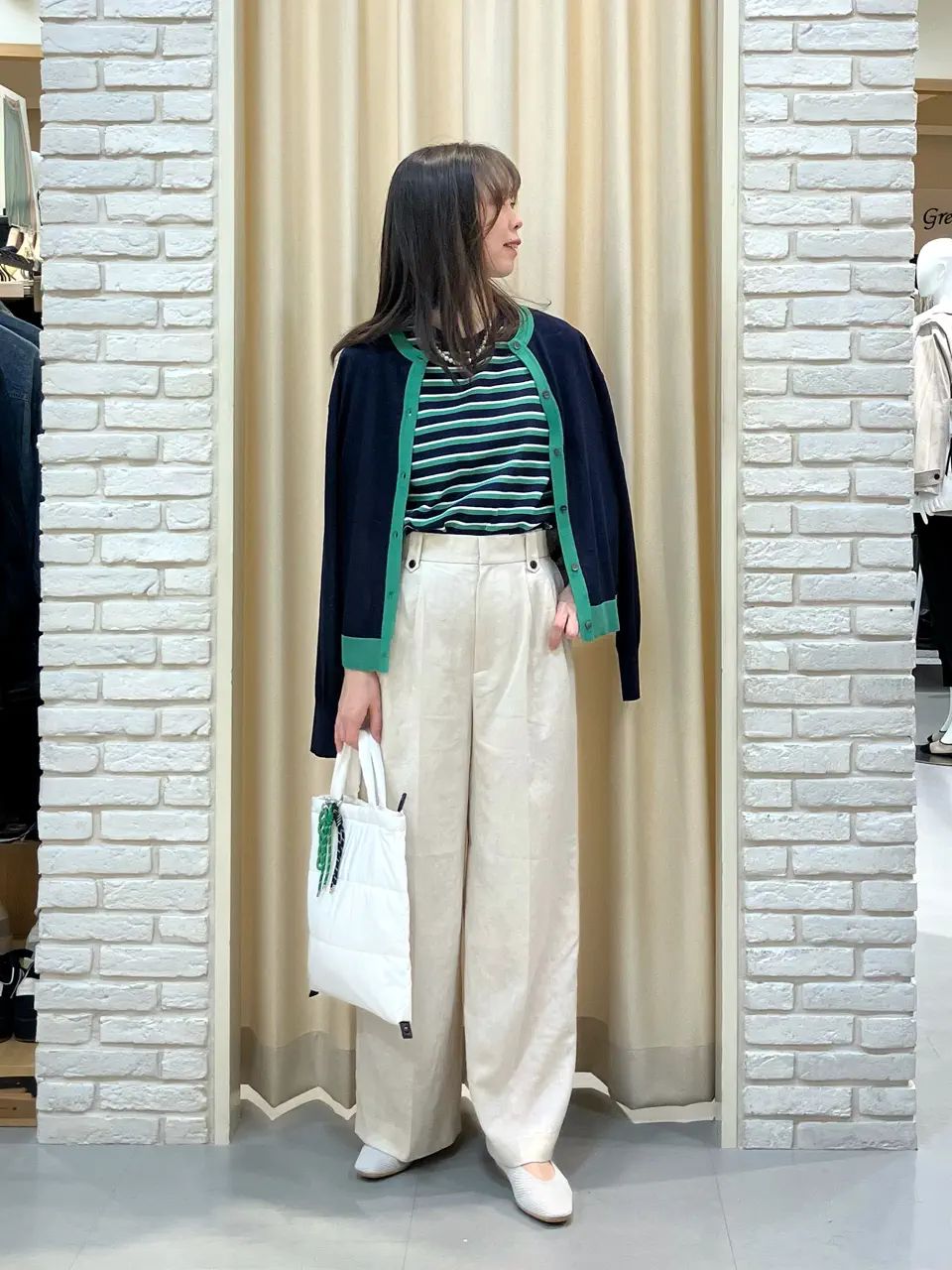 ONWARD CROSSET SELECT 檀 コーディネート画像