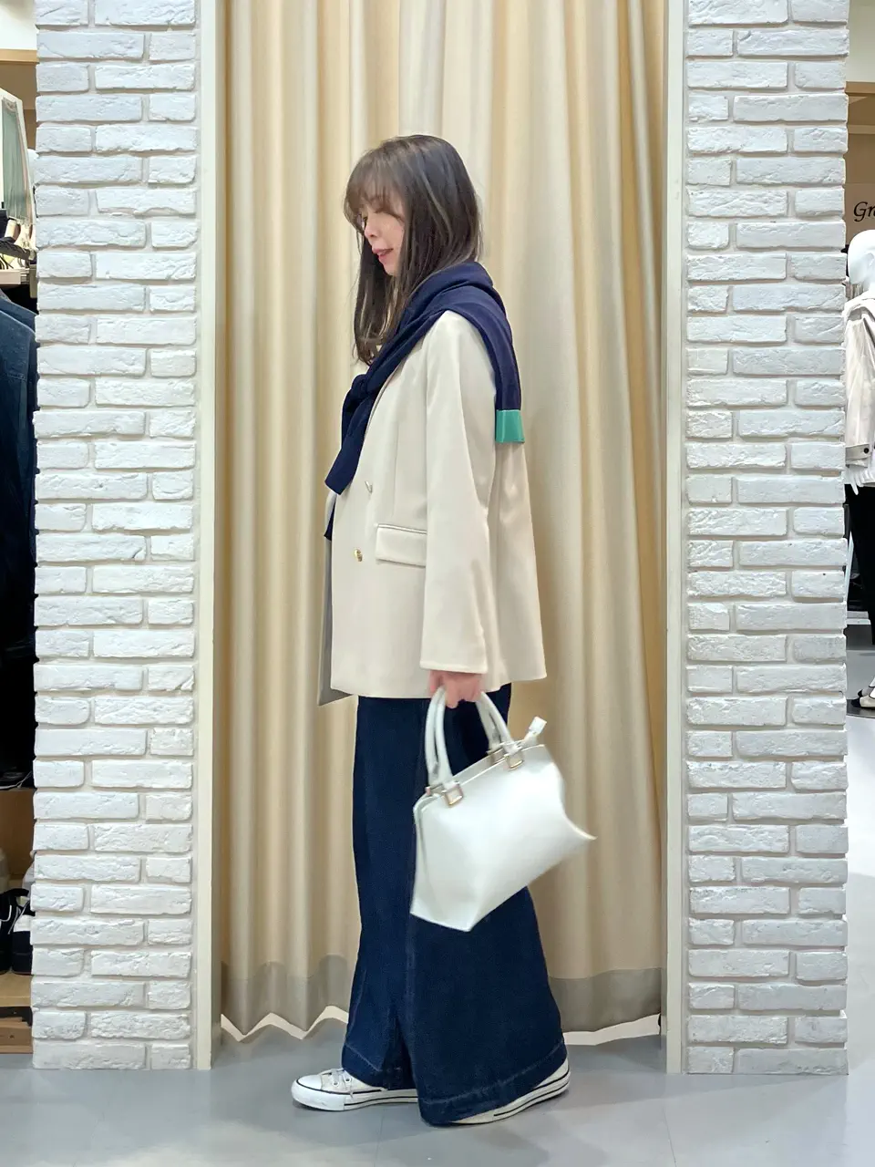 ONWARD CROSSET SELECT 檀 コーディネート画像