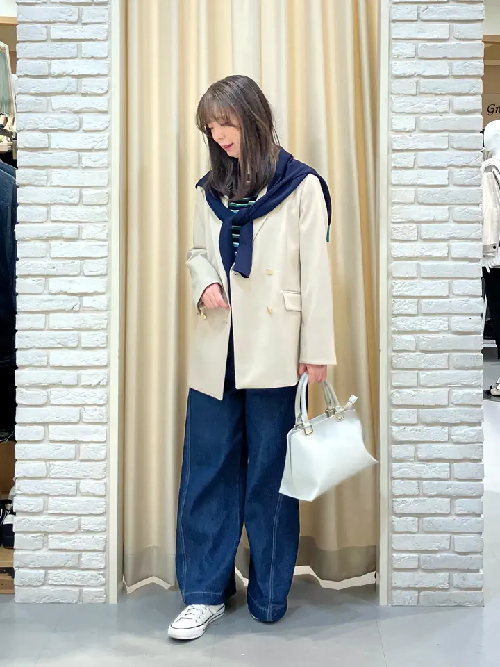 ONWARD CROSSET SELECT 檀 コーディネート画像