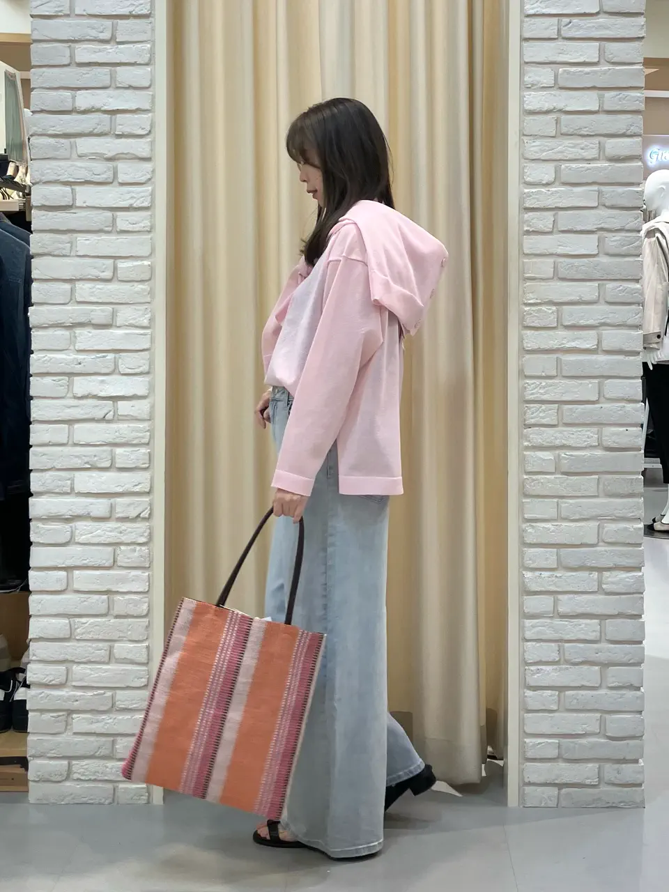 ONWARD CROSSET SELECT 檀 コーディネート画像