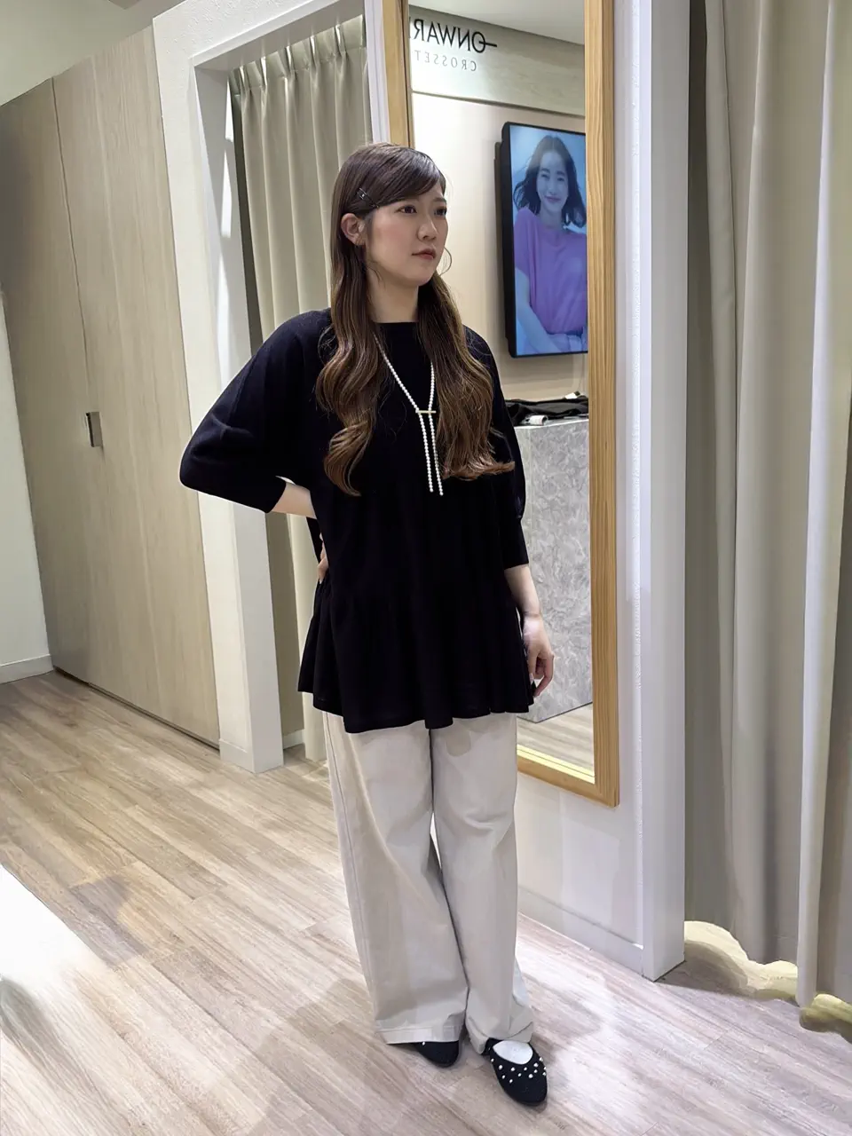 ONWARD CROSSET SELECT 柏原 コーディネート画像