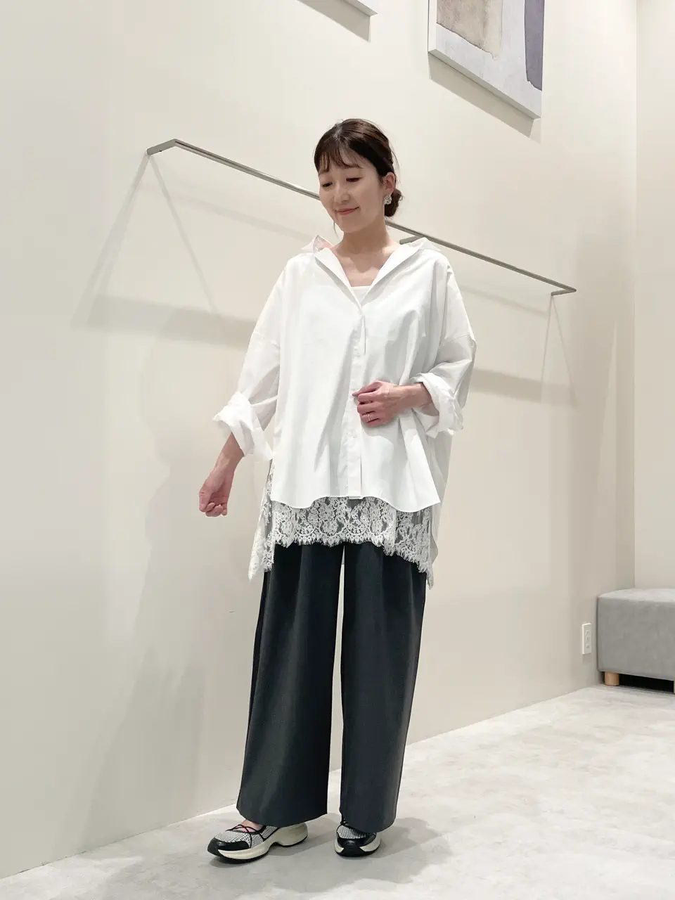 ONWARD CROSSET SELECT 三橋 コーディネート画像