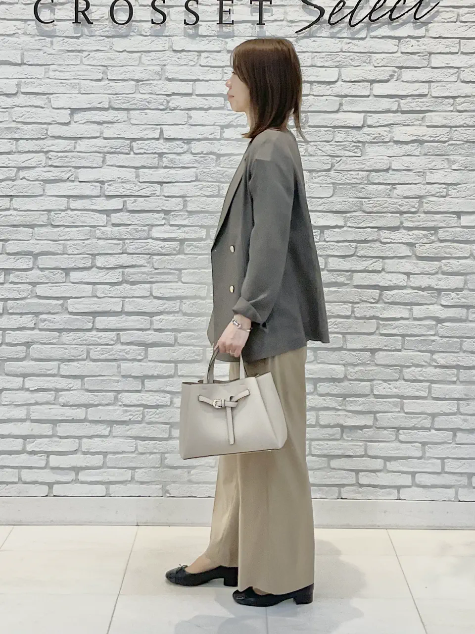 ONWARD CROSSET SELECT IZUMI コーディネート画像