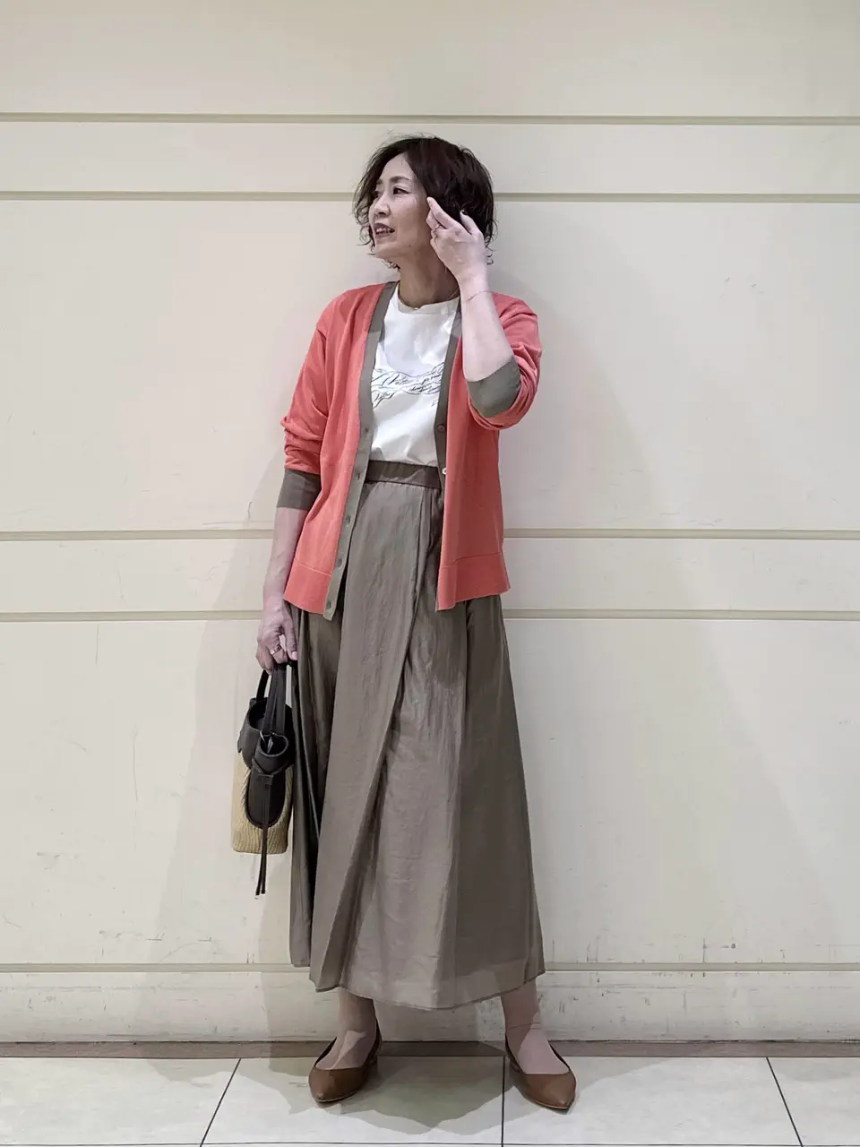 ONWARD CROSSET SELECT maruri コーディネート画像